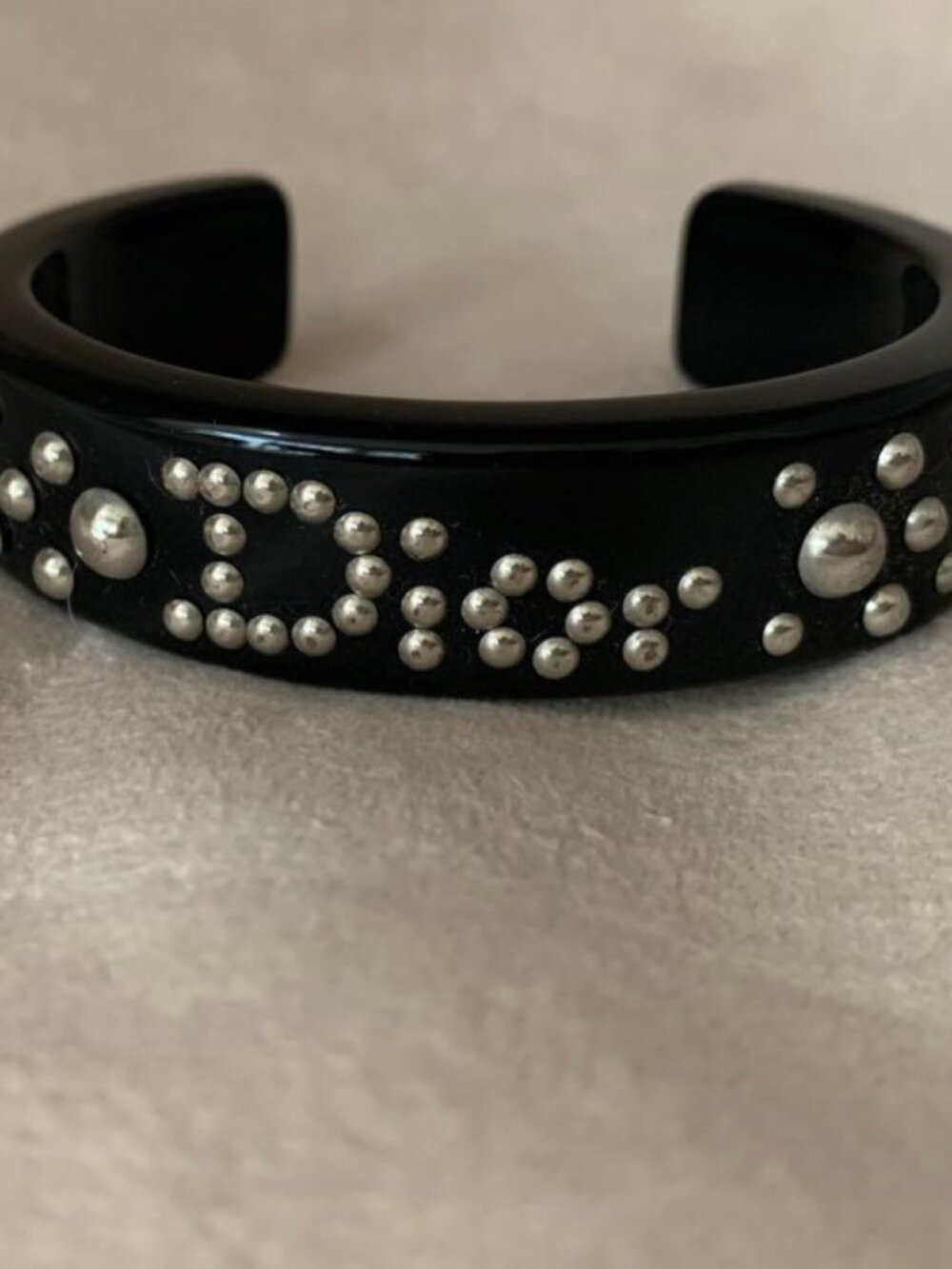 dior studded bangle